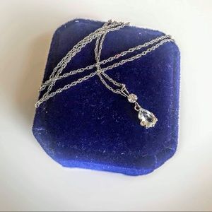 Aquamarine necklace